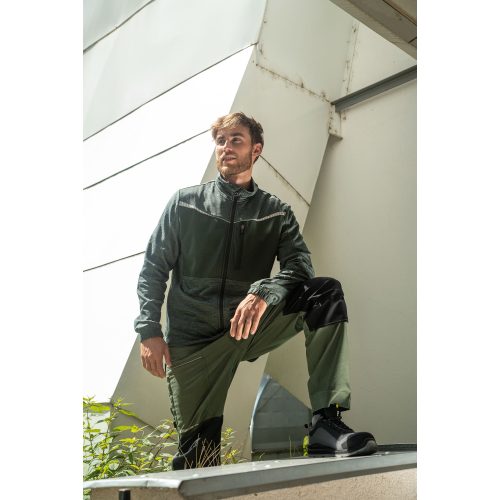 STIRLING STRETCH midl.sweater verde L