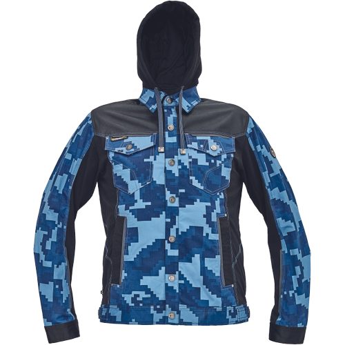 NEURUM CAMOU jacheta cu gluga navy 46