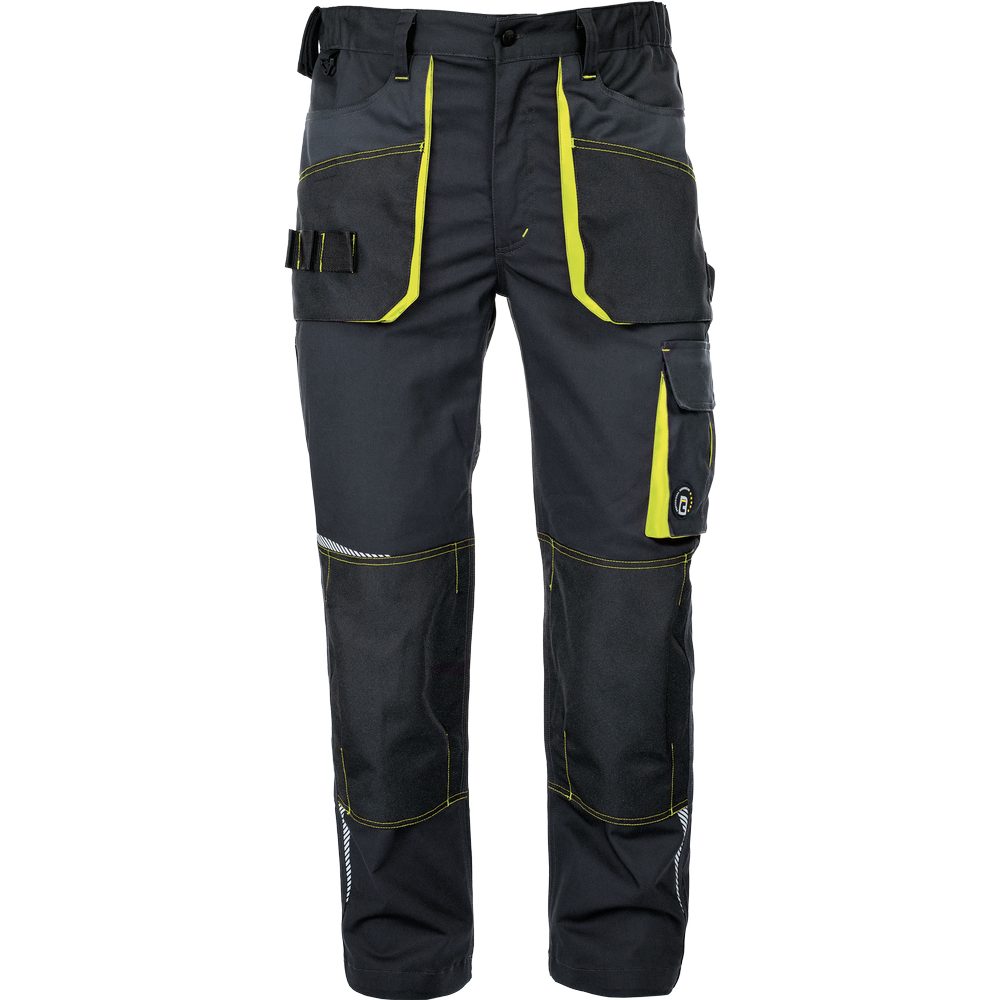 EMERTON STRETCH pantaloni negru /galben  46