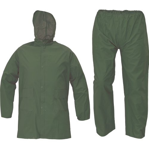 HYDRA costum de ploaie verde - L