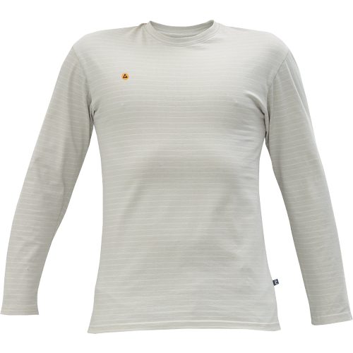 NOYO ESD tricou gri cu maneca lunga -  XS