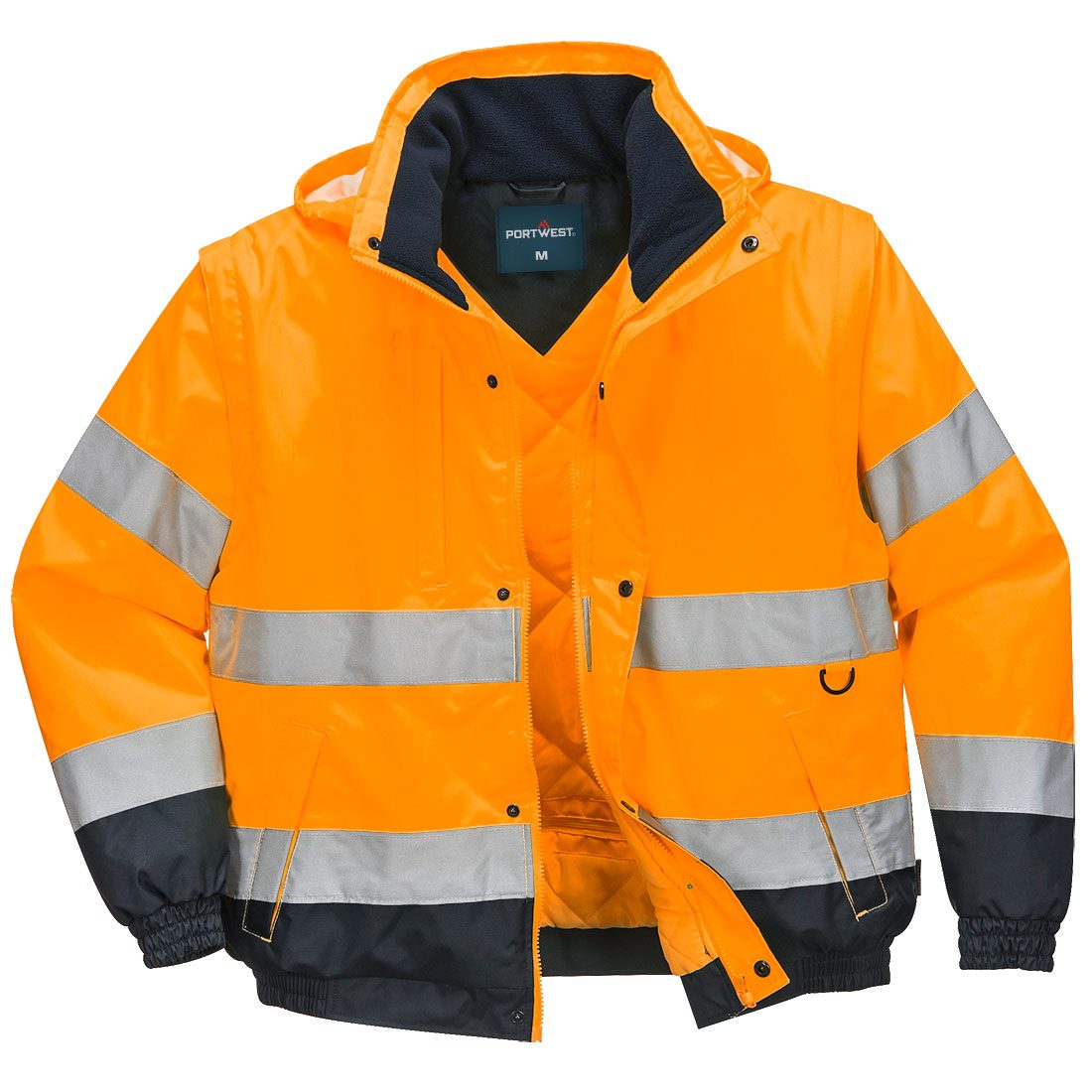 Jacheta  Contrast Bomber Hi-Vis