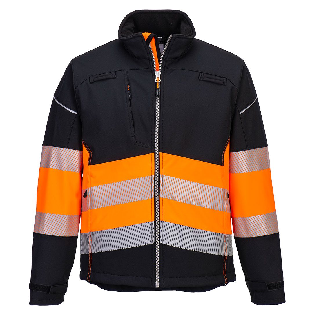 PW3 Jachetă Softshell Hi-Vis Clasa 1