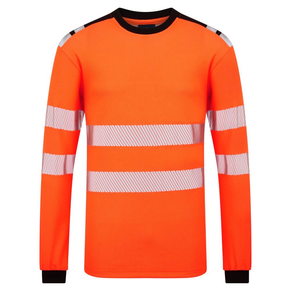 PW3 Modaflame Knit Hi-Vis FR Long Sleeve T-Shirt