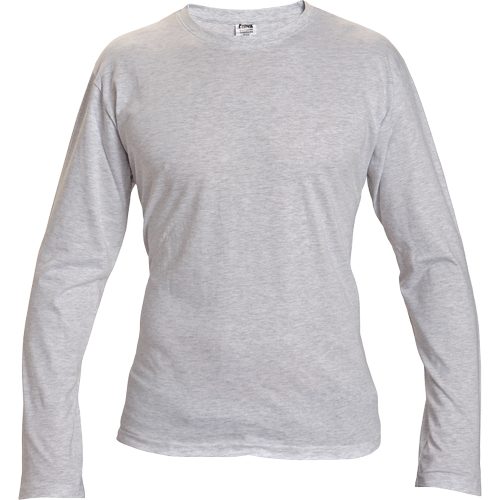 CAMBON tricou maneca lunga gri deschis - S