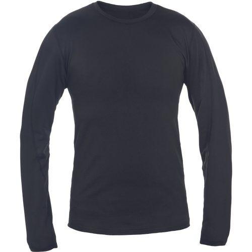 Tricou SOLID cu maneca lunga negru M/L