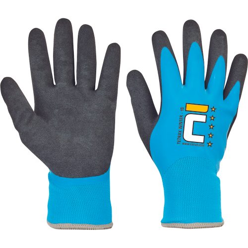 TETRAX WINTER manusi albastre cu blisteru 8