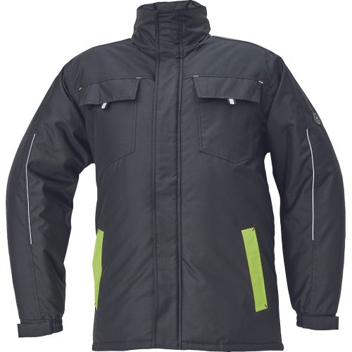 MAX VIVO parka negru/galben S