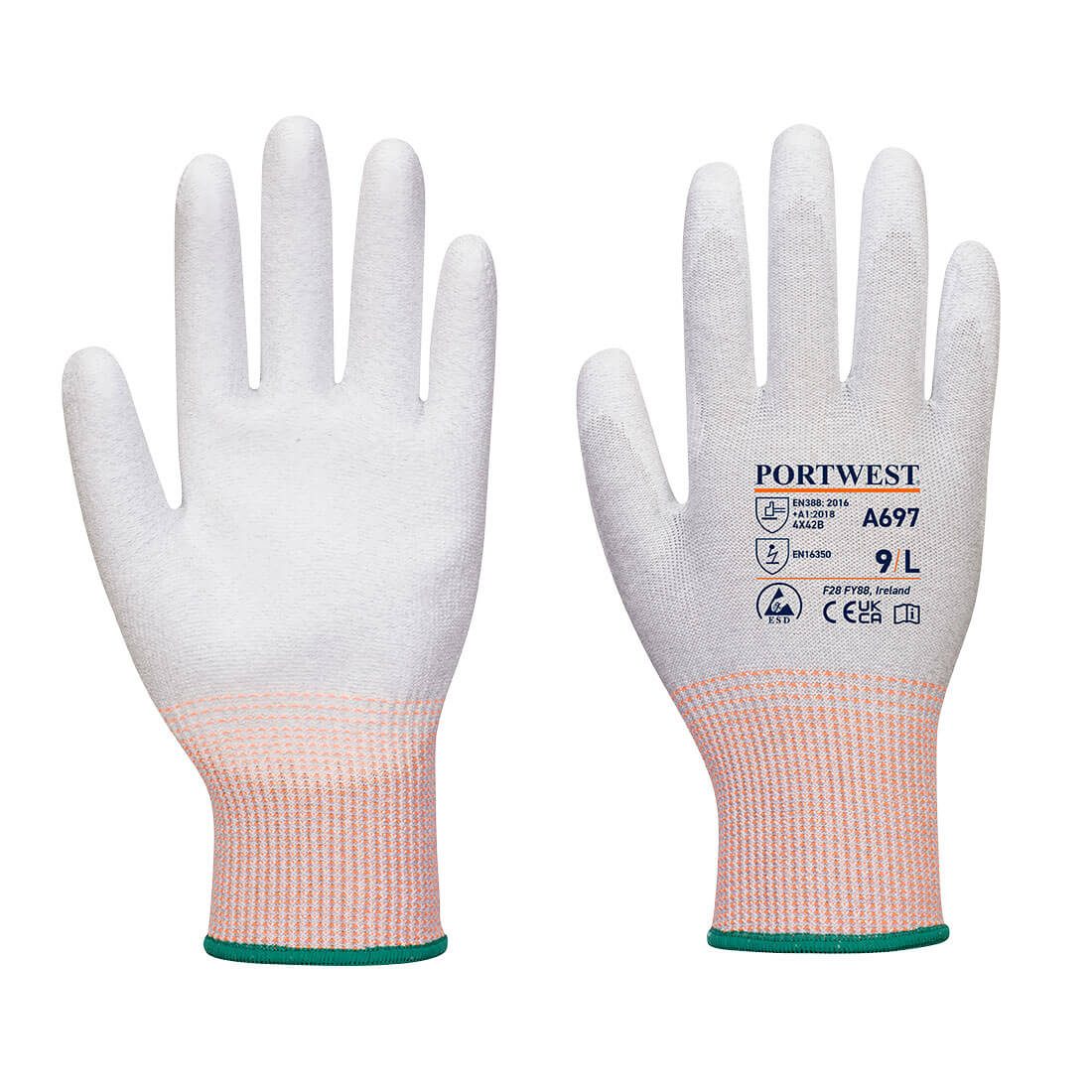 Manusi LR13 ESD PU Palm (12 pachet )
