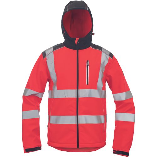 KNOXFIELD HVPS jacheta softshell rosu - XS