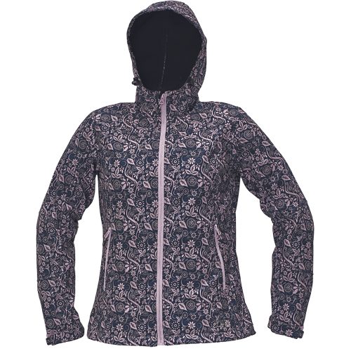 YOWIE jacheta softshell light violet/bleumarin XS