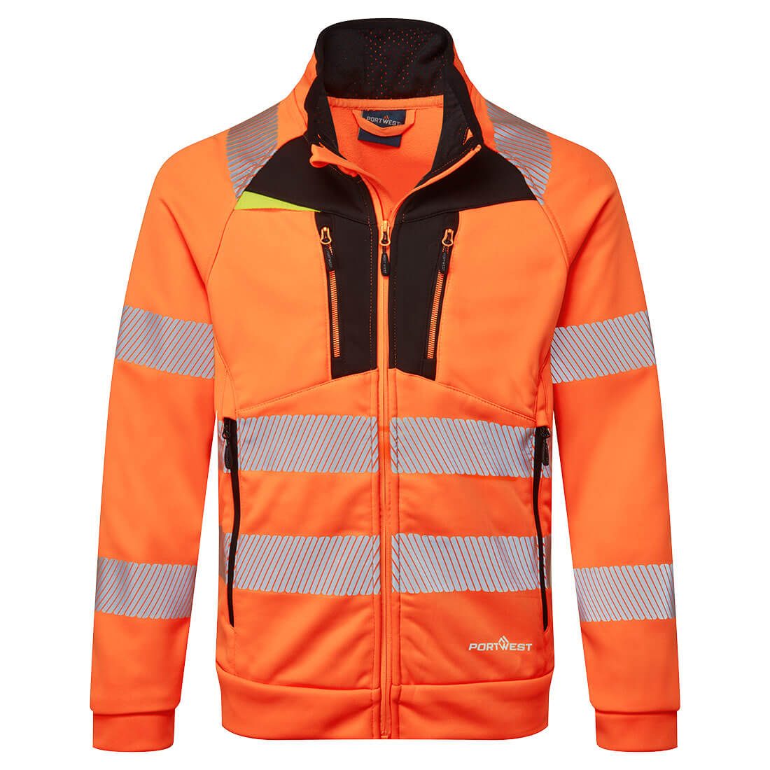 DX4 Hi-Vis Funnel Pulover cu fermoar