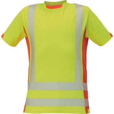 LATTON HV tricou galben/orange - S