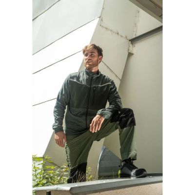 STIRLING STRETCH midl.sweater verde L