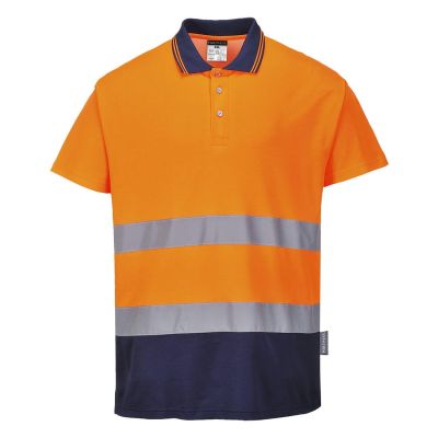 Tricou de lucru Portwest S174 Polo Bumbac Confort Bicolor, respirabile