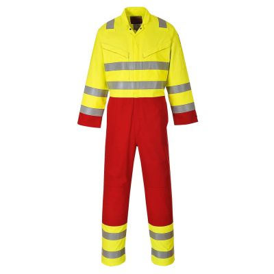 Imbracaminte de protecție Portwest FR90 Combinezon Bizflame Work, de înaltă vizibilitate
