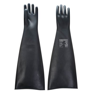 Mănuși de protecție Portwest A803 Latex Cauciuc Heavyweight, impregnate în latex