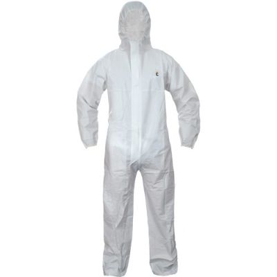 CHEMSAFE COOL combinezon alb/albastru - S