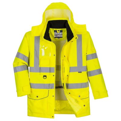 Jachetă de lucru Portwest S427 Traffic Hivis, impermeabile