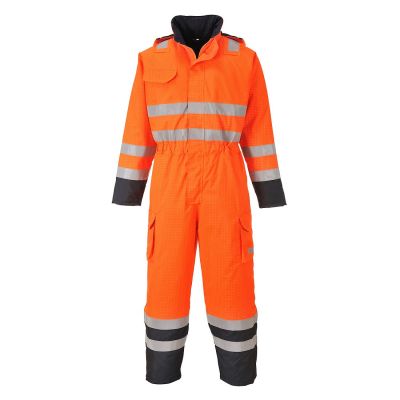 Imbracaminte de protecție Portwest S775 Combinezon Bizflame Rain Multi, de înaltă vizibilitate
