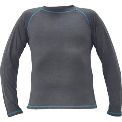 VISBY tricou maneca lunga gri - S