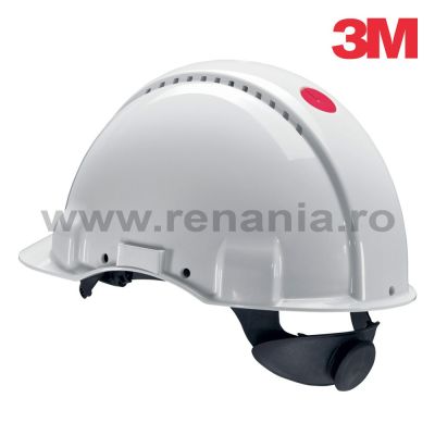 Casca de protectie cu uvicator si sistem de reglare prin rotita G3000, 3M, art.3D05