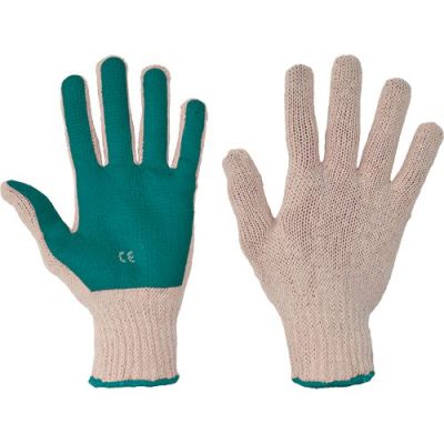 SCOTER manusi filmate cu PVC, verde - 7