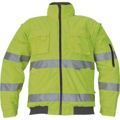 CLOVELLY jacheta HV galben - XS