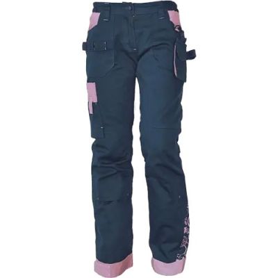 YOWIE pantaloni bleumarin/violet - 34