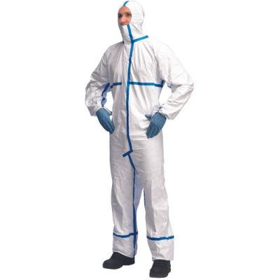 Tyvek Classic Plus combinezon alb - L