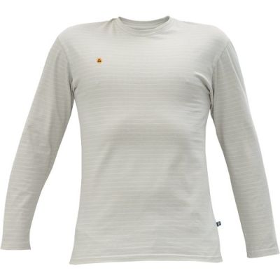 NOYO ESD tricou gri cu maneca lunga - XS