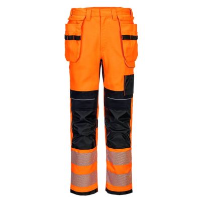 Pantaloni de lucru Portwest FR415 Modaflame Holster, de înaltă vizibilitate