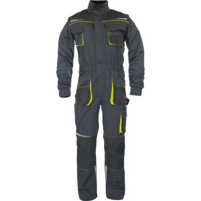 EMERTON STRETCH combinezon negrt/galben 46