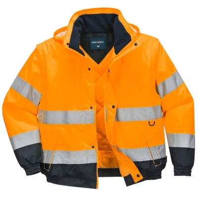 Jachetă de lucru Portwest C468 Bomber, de înaltă vizibilitate