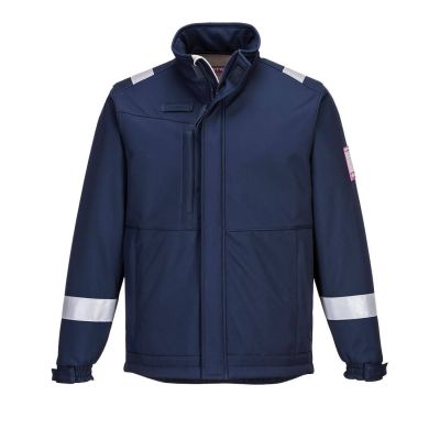 Jachetă de lucru Portwest MV73 Softshell Modaflame, antistatice