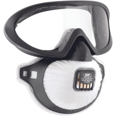 JSP FILTERSPEC masca resp.FFP2 vent+ochelari