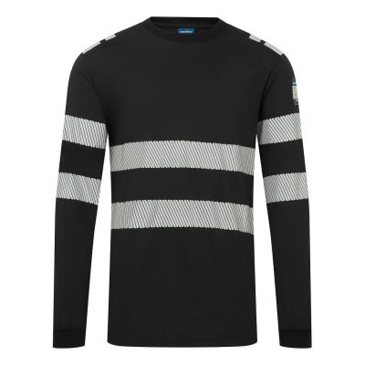 Tricou de lucru Portwest FR732 Modaflame Knit Long Sleeve, de înaltă vizibilitate