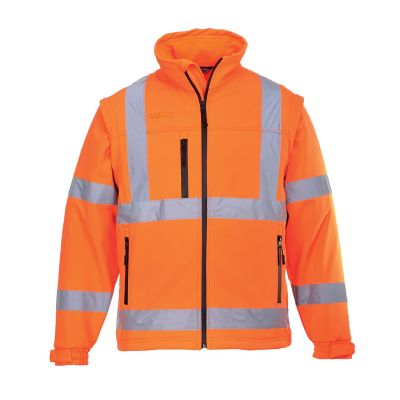 Jachetă de lucru Portwest S428 Softshell Hivis, respirabile