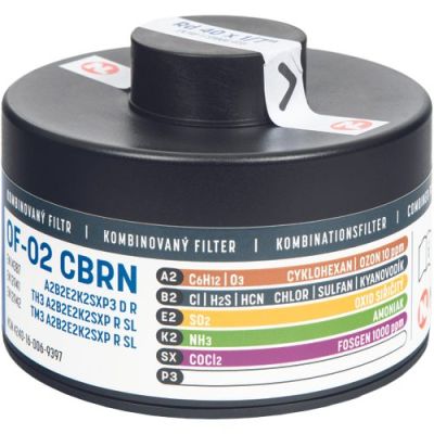 OF-02 CBRN A2B2E2K2SXP3 DR filtru de protectie pentru CM6