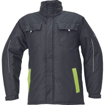 MAX VIVO parka negru/galben S