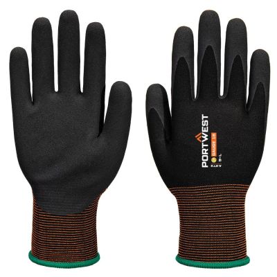 Mănuși de protecție Portwest A373 Grip Latex Sandy, impregnate în latex