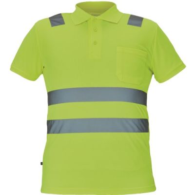 JAEN HV tricou polo galben XS