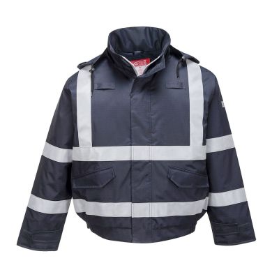 Jachetă de lucru Portwest S783 Bomber Biflame Rain Multi Protectionmultiprotection, impermeabile