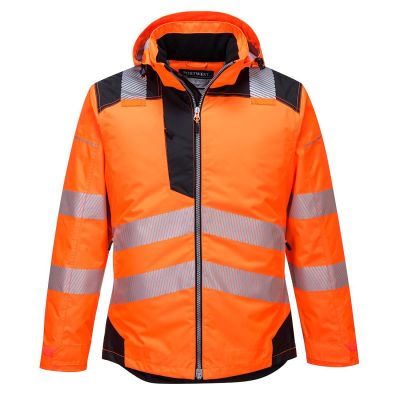 Jachetă de lucru Portwest T400 Iarna Hivis, impregnate în poliuretan
