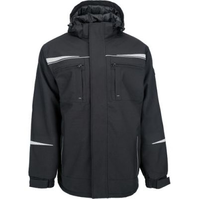 EMERTON STR jacheta parka neagra de iarna M