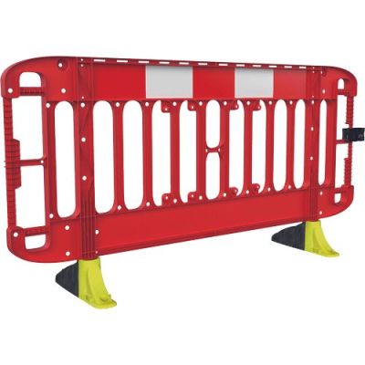 JSP TITAN bariera rosie HV cu protectie anti-accidente, 2M
