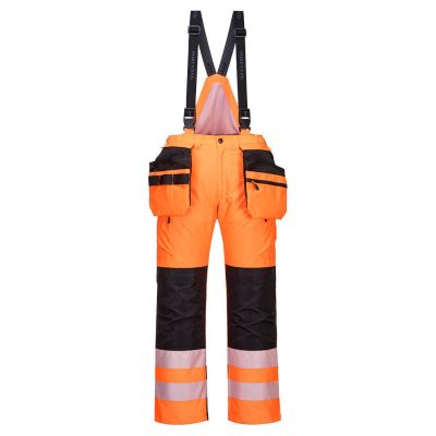 Pantaloni de lucru Portwest PW351 Iarna, de înaltă vizibilitate