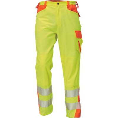 LATTON pantaloni galben/orange - 46