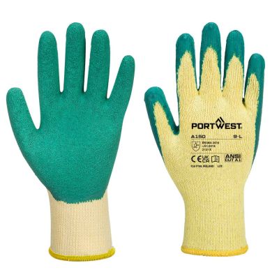 Mănuși de protecție Portwest A150 Grip, impregnate în latex