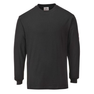 Tricou de lucru Portwest FR11 Modaflame Anti Static Maneca Lunga, de înaltă vizibilitate